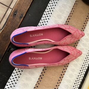 Rothy's Pink Women's Shoes. Like new. Used once very quickly. No box